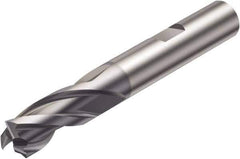 Sandvik Coromant - 10mm, 3 Flute, Solid Carbide, Corner Radius End Mill - 72mm OAL, 30° Helix, Right Hand Flute, 22.5mm LOC, Right Hand Cut - All Tool & Supply