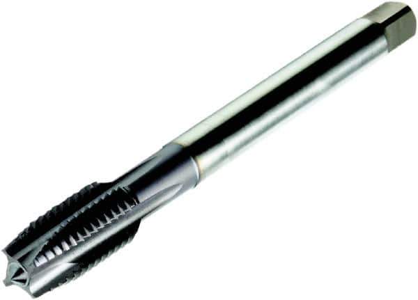 Sandvik Coromant - M20x2.50 Metric, 4 Flute, High Speed Steel Spiral Point Tap - Plug Chamfer, Right Hand Thread, 140mm OAL, 30mm Thread Length, 16mm Shank Diam, 6H Class of Fit, Series CoroTap 200 - Exact Industrial Supply