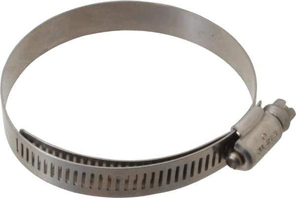 IDEAL TRIDON - SAE Size 40, 2-1/16 to 3" Diam, Stainless Steel Lined Worm Drive Clamp - Material Grade 316 - All Tool & Supply