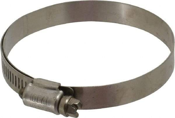 IDEAL TRIDON - SAE Size 44, 2-5/16 to 3-1/4" Diam, Stainless Steel Lined Worm Drive Clamp - Material Grade 316 - All Tool & Supply