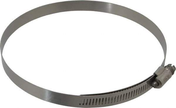 IDEAL TRIDON - SAE Size 88, 5-1/16 to 6" Diam, Stainless Steel Lined Worm Drive Clamp - Material Grade 316 - All Tool & Supply