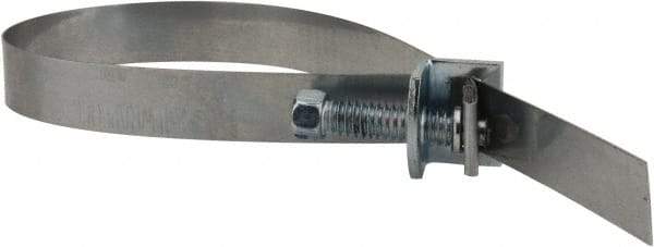 IDEAL TRIDON - SAE Size 48, 1 to 3-1/2" Diam, Galvanized Steel Adjustable Strap Worm Drive Clamp - All Tool & Supply