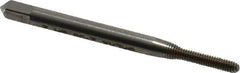 Balax - #2-56 UNC H2 Thread Limit Bottoming Thread Forming Tap - High Speed Steel, Bright Finish, 1-3/4" OAL, 7/16" Thread Length, Right Hand Thread, Series BXB - All Tool & Supply