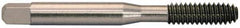 Balax - 3/8-16 UNC H8 Thread Limit Bottoming Thread Forming Tap - High Speed Steel, Bright Finish, 2-15/16" OAL, 1-1/4" Thread Length, Right Hand Thread, Series BXB - All Tool & Supply