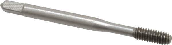 Balax - #8-32 UNC H6 Thread Limit Bottoming Thread Forming Tap - High Speed Steel, Bright Finish, 2-1/8" OAL, 3/4" Thread Length, Right Hand Thread, Series BXB - All Tool & Supply