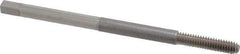 Balax - #8-32 UNC H3 Bright Finish High Speed Steel Thread Forming Extension Tap - Bottoming Chamfer, 3" OAL, 3/4" Thread Length, 3B Class of Fit, Series BXEXT - Exact Industrial Supply