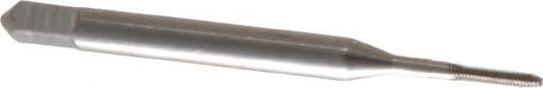 Balax - #00-90 UNC H2 Thread Limit Bottoming Thread Forming Tap - High Speed Steel, Bright Finish, 1-5/8" OAL, 1/4" Thread Length, Right Hand Thread, Series BXMIN - All Tool & Supply