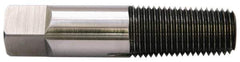 Balax - 3/4-14 NPTF, Bright Finish, High Speed Steel, Thread Forming Pipe Tap - 3-1/4 Inch Overall Length, 1-3/8 Inch Thread Length, 29/32 Inch Shank Diameter, 11/16 Inch Square Length, 0.679 Inch Square Size, Series BXPT - All Tool & Supply