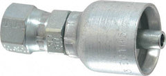 Parker - 1/4 Thread Hydraulic Hose Fitting - -4 Hose Size, 1/4" Hose Diam - All Tool & Supply