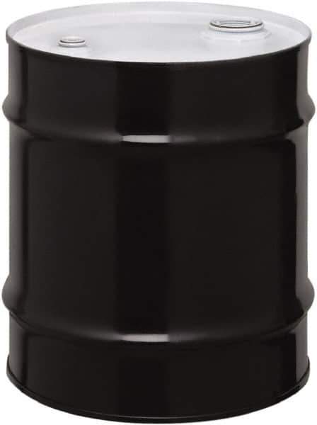 Made in USA - 10 Gallon Cylindrical Carbon Steel Tight Head Drum - 17" High x 14" Diam - All Tool & Supply