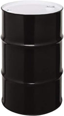 Made in USA - 55 Gallon Cylindrical Carbon Steel Tight Head Drum - 33" High x 22-1/2" Diam - All Tool & Supply