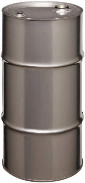 Made in USA - 16 Gallon Cylindrical Stainless Steel Tight Head Drum - 27" High x 14" Diam - All Tool & Supply