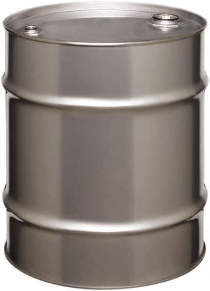 Made in USA - 20 Gallon Cylindrical Stainless Steel Tight Head Drum - 19-1/4" High x 18-1/4" Diam - All Tool & Supply