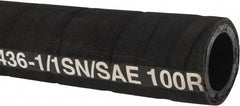 Parker - -20 Hose Size, 1-1/4" ID, 900 psi Work Pressure Hydraulic Hose - Synthetic Rubber, -40°F to 212°F - All Tool & Supply