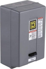 Square D - 208 Coil VAC at 60 Hz, 45 Amp, NEMA Size 2, Nonreversible Enclosed Enclosure NEMA Motor Starter - 3 Phase hp: 10 at 200 VAC, 15 at 230 VAC, 25 at 460 VAC, 25 at 575 VAC, 1 Enclosure Rating - All Tool & Supply