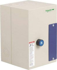 Schneider Electric - 3 Pole, 18 Amp, 240 Coil VAC, 50/60 Hz, Nonreversible Enclosed IEC Motor Starter - 1 Phase Hp: 1 at 115 Volt, 3 at 230 V Volt, 3 Phase Hp: 10 at 460 Volt, 15 at 575 Volt, 5 at 200 Volt, 5 at 230 Volt - All Tool & Supply