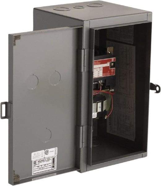 Square D - 1 NEMA Rated, 2 Pole, Mechanically Held Lighting Contactor - 60 A (Tungsten), 110 VAC at 50 Hz, 120 VAC at 60 Hz - All Tool & Supply