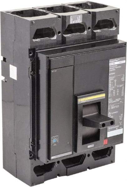 Square D - 400 Amp, 600 V, 3 Pole, Panel Mount Molded Case Circuit Breaker - Multiple Breaking Capacity Ratings - All Tool & Supply