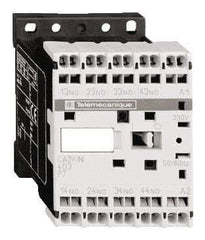 Schneider Electric - 2NC/2NO, 110 VAC at 50/60 Hz Control Relay - 17 V - All Tool & Supply