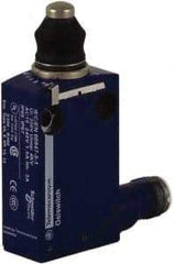 Telemecanique Sensors - SP, NC/NO, 240 VAC, 4 Pin M12 Male Terminal, End Plunger Actuator, General Purpose Limit Switch - IP66, IP67, IP68 IPR Rating - All Tool & Supply