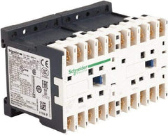 Schneider Electric - 3 Pole, 24 Coil VAC at 50/60 Hz, 12 Amp at 440 VAC, 16 Amp at 690 VAC and 20 Amp at 440 VAC, Reversible IEC Contactor - BS 5424, CSA, IEC 60947, NF C 63-110, RoHS Compliant, UL Listed, VDE 0660 - All Tool & Supply