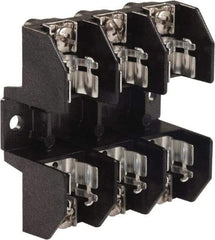 Square D - 3 Pole, 250 Volt, 30 Amp, Surface Mount Fuse Holder - Compatible with H Class Fuse - All Tool & Supply