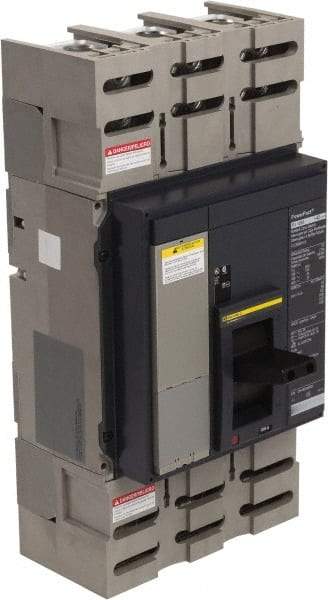 Square D - 800 Amp, 600 VAC, 3 Pole, Plug In Molded Case Circuit Breaker - Electronic Trip, 3/0 AWG - All Tool & Supply