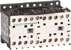 Schneider Electric - 3 Pole, 230 to 240 Coil VAC at 50/60 Hz, 6 Amp at 440 VAC, Reversible IEC Contactor - BS 5424, CSA, IEC 60947, NF C 63-110, RoHS Compliant, UL Listed, VDE 0660 - All Tool & Supply