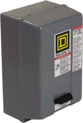 Square D - 110 Coil VAC at 50 Hz, 120 Coil VAC at 60 Hz, 18 Amp, Nonreversible Enclosed Enclosure NEMA Motor Starter - 1 hp at 1 Phase, 1 Enclosure Rating - All Tool & Supply