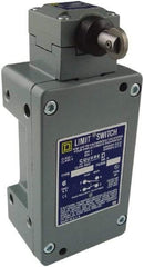 Square D - SPDT, NC/NO, 600 Volt Screw Terminal, Roller Plunger Actuator, General Purpose Limit Switch - 1, 2, 4, 6, 12, 13, 6P NEMA Rating, IP67 IPR Rating - All Tool & Supply