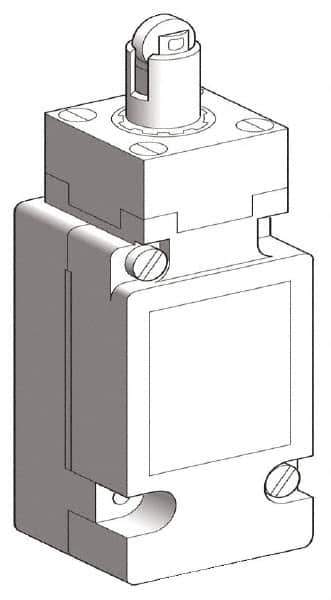 Telemecanique Sensors - SP, NC/NO, 600 VAC, Screw Terminal, Roller Plunger Actuator, General Purpose Limit Switch - IP66 IPR Rating - All Tool & Supply