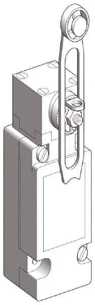 Telemecanique Sensors - SP, NC/NO, 600 VAC, Screw Terminal, Roller Lever Actuator, General Purpose Limit Switch - IP66 IPR Rating - All Tool & Supply