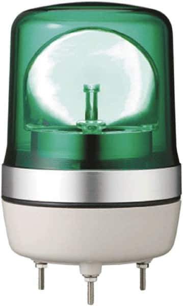 Schneider Electric - 24 VAC/VDC, 125 mAmp, Rotating Beacon LED Light - Surface Mounted, 6.77 Inch High, 106mm Diameter, 138 Flashes per min - All Tool & Supply