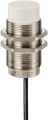 Telemecanique Sensors - NPN, PNP, 22mm Detection, Cylinder, Inductive Proximity Sensor - 2 Wires, IP68, IP69, 24 to 240 VAC @ 50/60 Hz, 24 to 240 VDC, M30x1.5 Thread, 63mm Long - All Tool & Supply