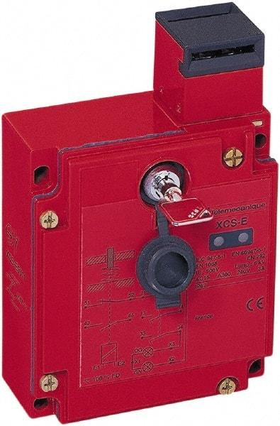 Telemecanique Sensors - 2NO/NC Configuration, 24/48 VAC/VDC, Multiple Amp Level, Metal Key Safety Limit Switch - 98mm Wide x 44mm Deep x 146mm High, IP67 Ingress Rating - All Tool & Supply