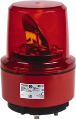 Schneider Electric - 24 VDC, 125 mAmp, Rotating Beacon LED Light - Surface Mounted, 7.05 Inch High, 130mm Diameter, 162 Flashes per min - All Tool & Supply