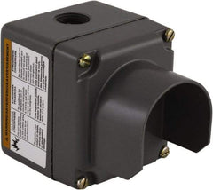 Schneider Electric - 1 Hole, 30mm Hole Diameter, Aluminum Pushbutton Switch Enclosure - 1, 3, 4, 6, 12, 13 NEMA Rated - All Tool & Supply