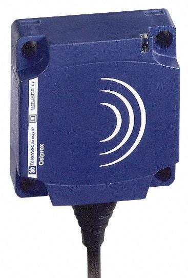 Telemecanique Sensors - NPN, Flat, Inductive Proximity Sensor - 3 Wires, IP68, 12 to 24 VDC, 40mm Wide - All Tool & Supply