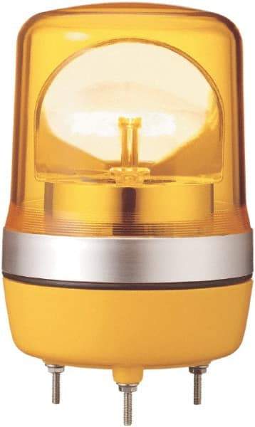 Schneider Electric - 24 VAC/VDC, 125 mAmp, Rotating Beacon LED Light - Surface Mounted, 6.77 Inch High, 106mm Diameter, 138 Flashes per min - All Tool & Supply