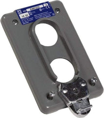 Square D - Pushbutton Control Station Cover - For Use with BW241 Pushbutton Stations - All Tool & Supply