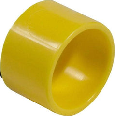 Schneider Electric - Extended Mushroom Head Pushbutton Switch Guard - Yellow, Round Button, Nonilluminated - All Tool & Supply