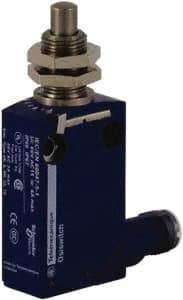 Telemecanique Sensors - SP, NC/NO, 240 VAC, 4 Pin M12 Male Terminal, End Plunger Actuator, General Purpose Limit Switch - IP66, IP67, IP68 IPR Rating - All Tool & Supply