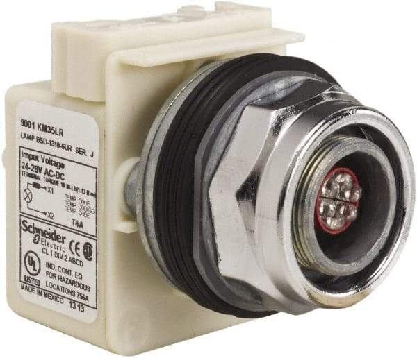 Schneider Electric - 28 V LED Indicating Light - Screw Clamp Connector - All Tool & Supply