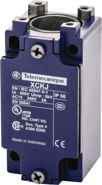 Telemecanique Sensors - NC/NO Configuration, Metal, Plunger, Rotary Safety Limit Switch - All Tool & Supply