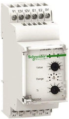 Schneider Electric - NC/NO, 24-240 VAC/DC Control Relay - DIN Rail Mount - All Tool & Supply