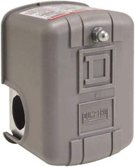 Square D - 1 and 3R NEMA Rated, 50 to 70 psi, Electromechanical Pressure and Level Switch - Adjustable Pressure, 575 VAC, L1-T1, L2-T2 Terminal, For Use with Square D Pumptrol - All Tool & Supply