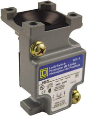 Square D - 1.55 Inch Long, Metal Body, Limit Switch Standard Plug In Unit - For Use with 9007C Heavy Duty Industrial Limit Switches - All Tool & Supply