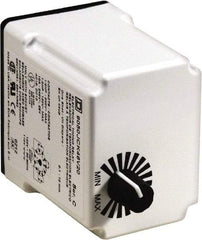 Square D - 0.1 to 10 min Delay, DPDT Time Delay Relay - 10 Contact Amp, 110 VDC & 120 VAC - All Tool & Supply