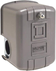 Square D - 1 and 3R NEMA Rated, 20 to 50 psi, Electromechanical Pressure and Level Switch - Adjustable Pressure, 575 VAC, L1-T1, L2-T2 Terminal, For Use with Square D Pumptrol - All Tool & Supply