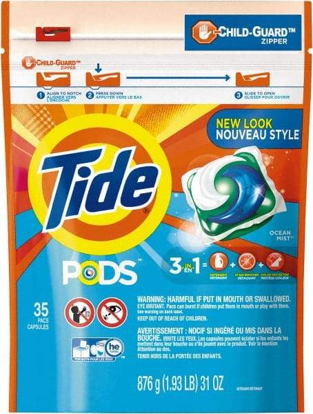 Tide - 31 oz Powder/Gel Laundry Detergent - Ocean Mist Scent - All Tool & Supply